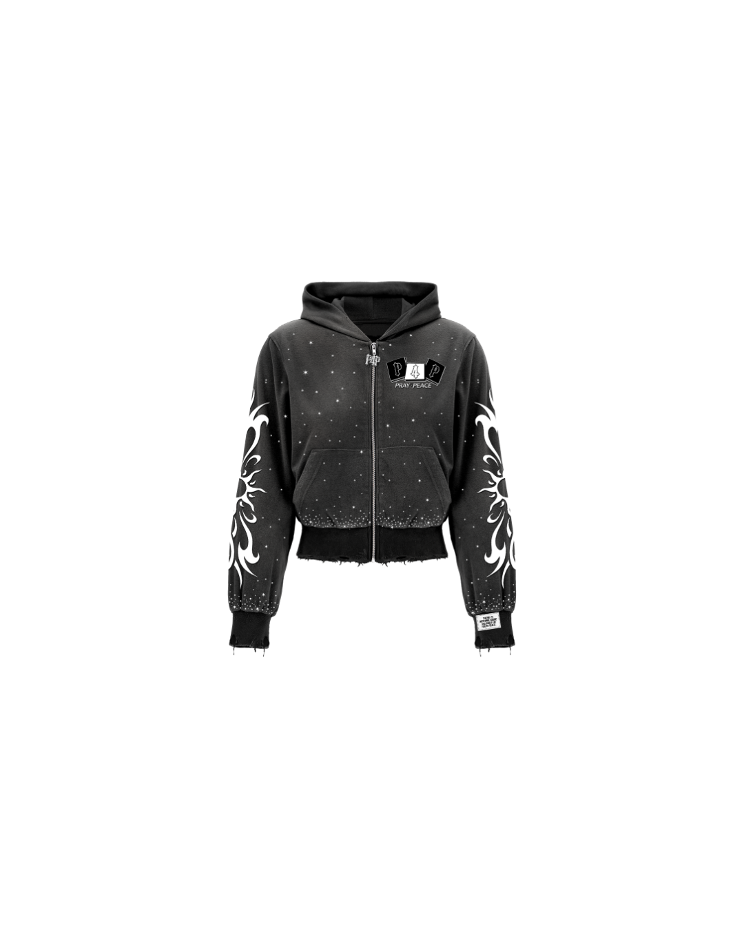 "First Prayer" Black Hoodie