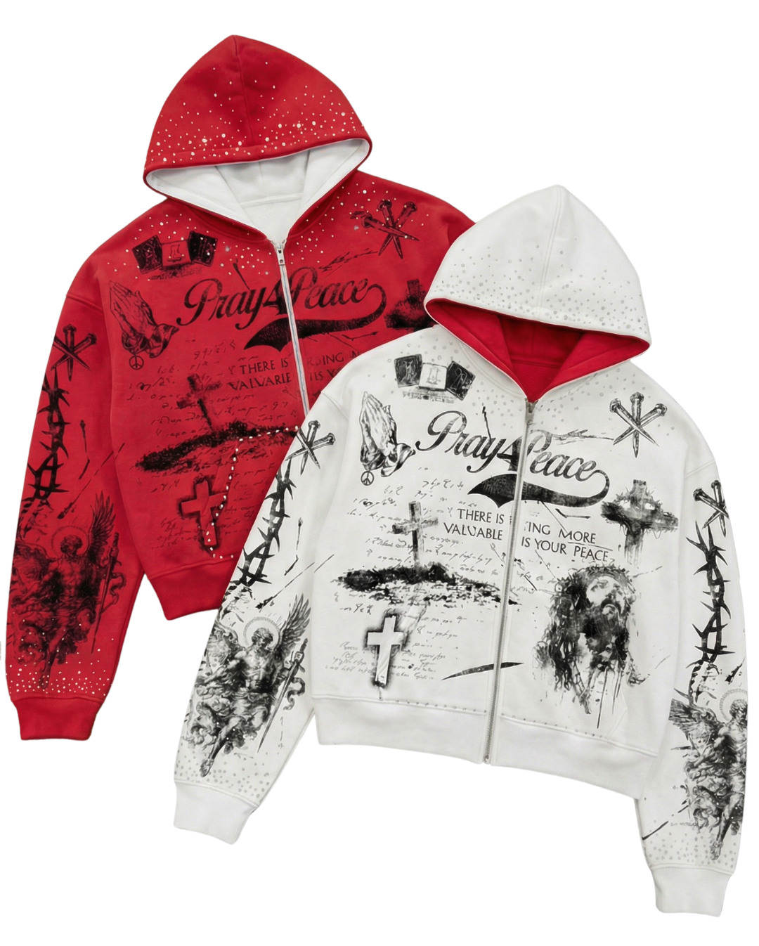 REVERSIBLE Red & White “CHOSEN SACRIFICE“