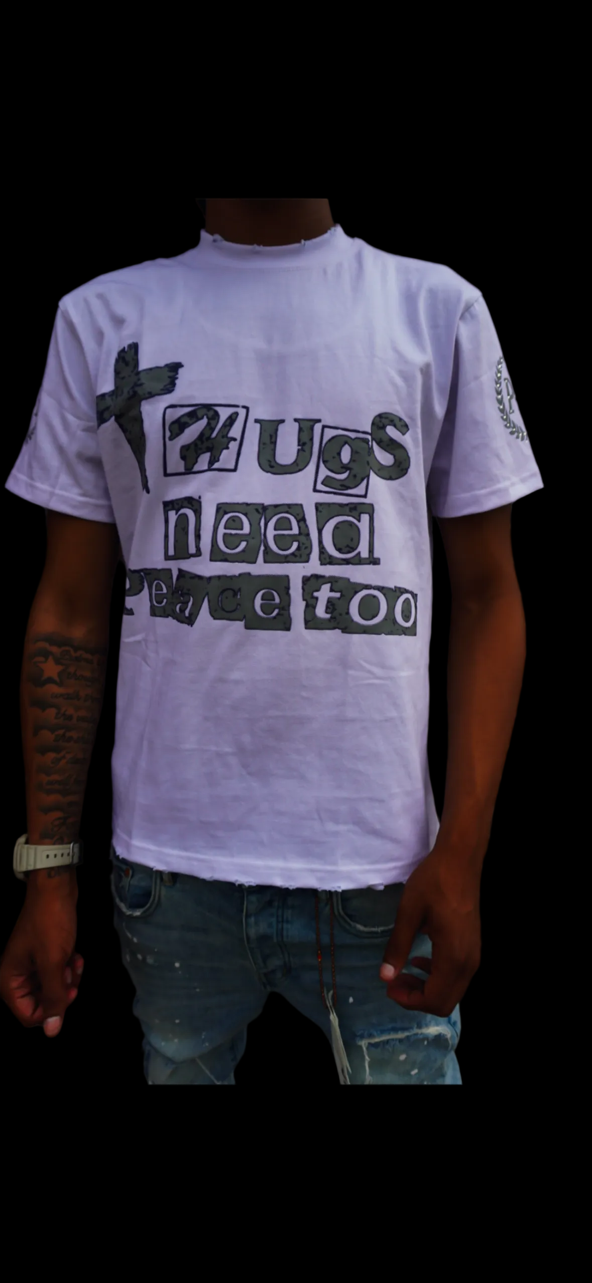 “ THUGS NEED PEACE TOO”TEE