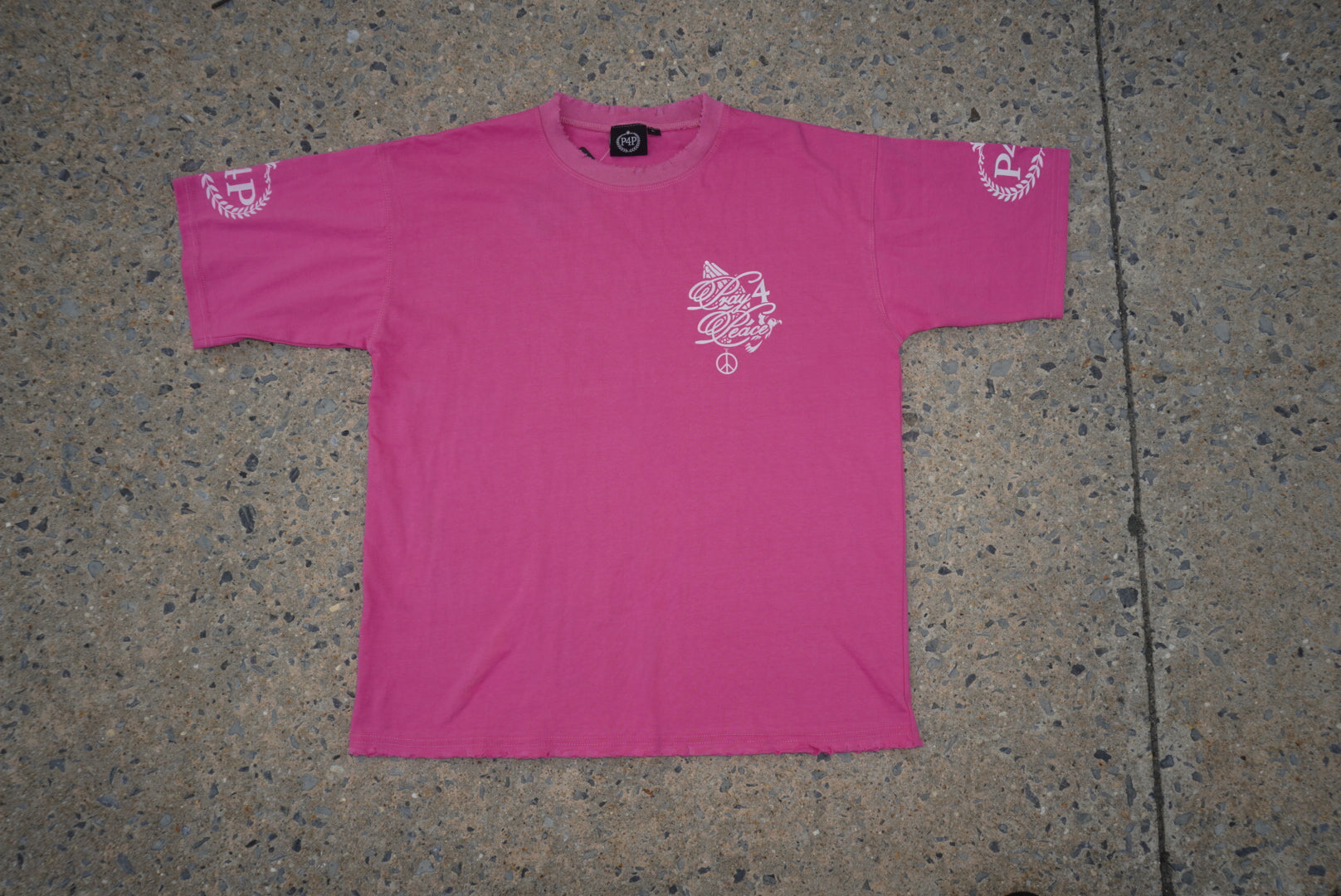Pink “Faith” Tee