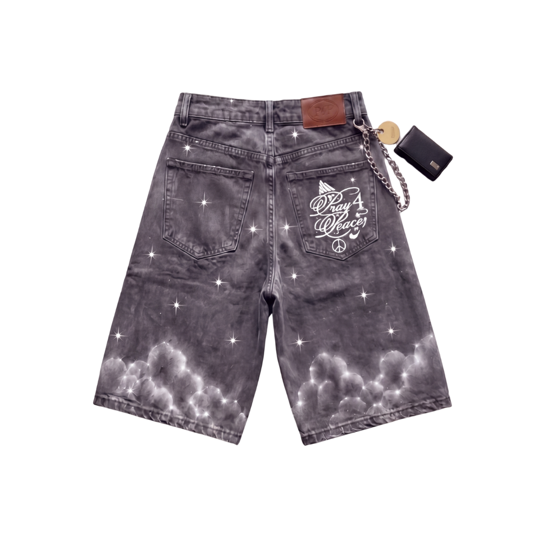 “Chrome Clouds” JORTS