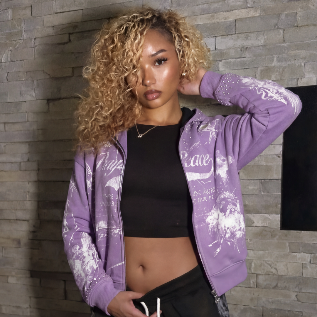 REVERSIBLE Purple & Black “ROYAL OBSIDIAN“