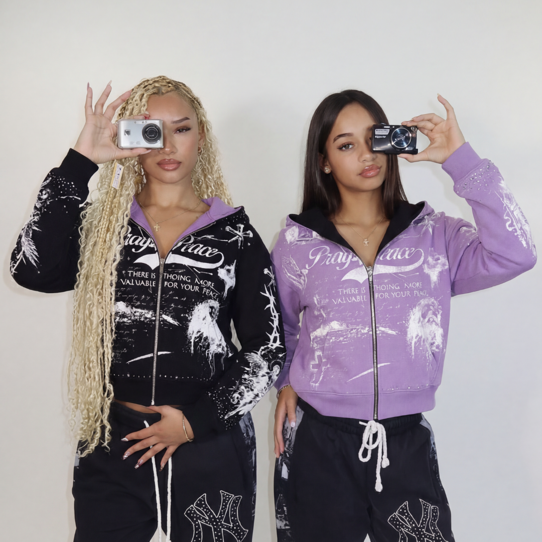 REVERSIBLE Purple & Black “ROYAL OBSIDIAN“